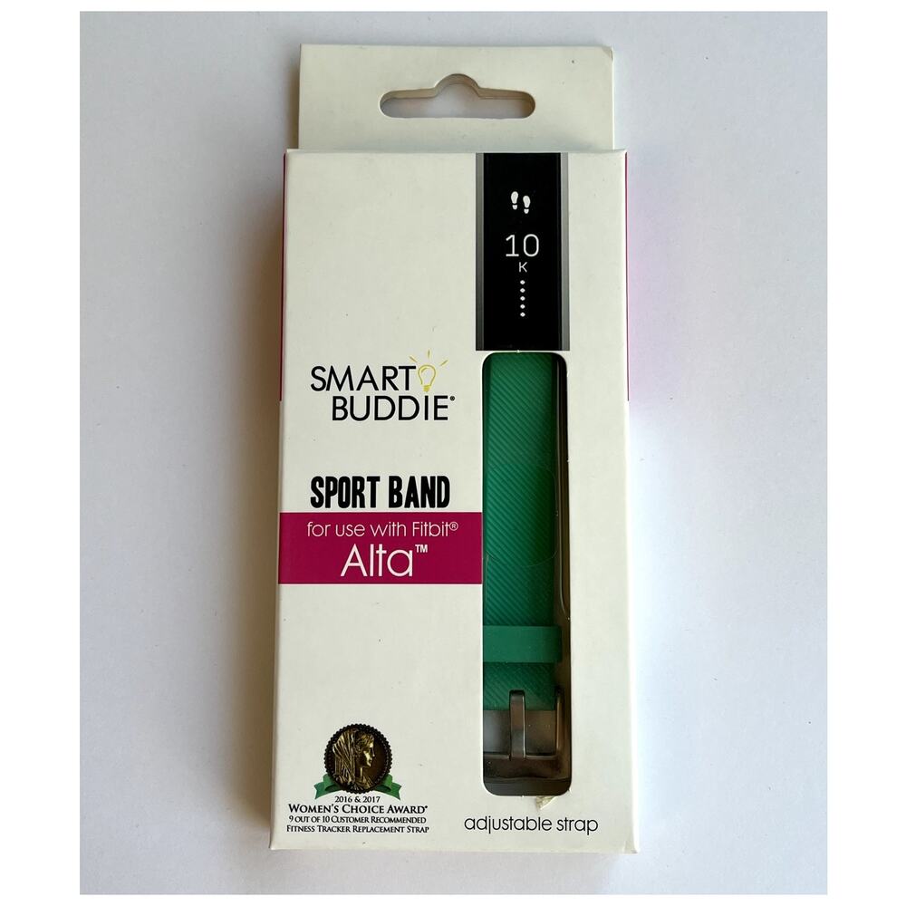Smart Buddie Sport Band Green Fitbit Alta New